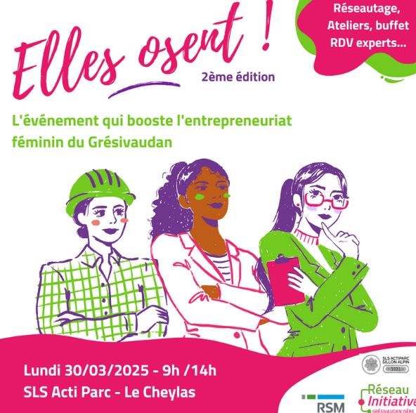 Elles osent – 30 mars – Isère